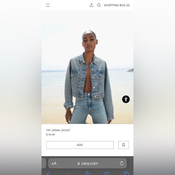 Zara Jackets & Blazers - Zara Authentic Denim by TRF Jean Jacket Size S